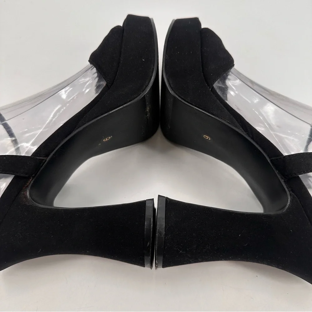 Vintage Y2K Chunky Platform High Heel Bratz Shoes Sandals Size 9